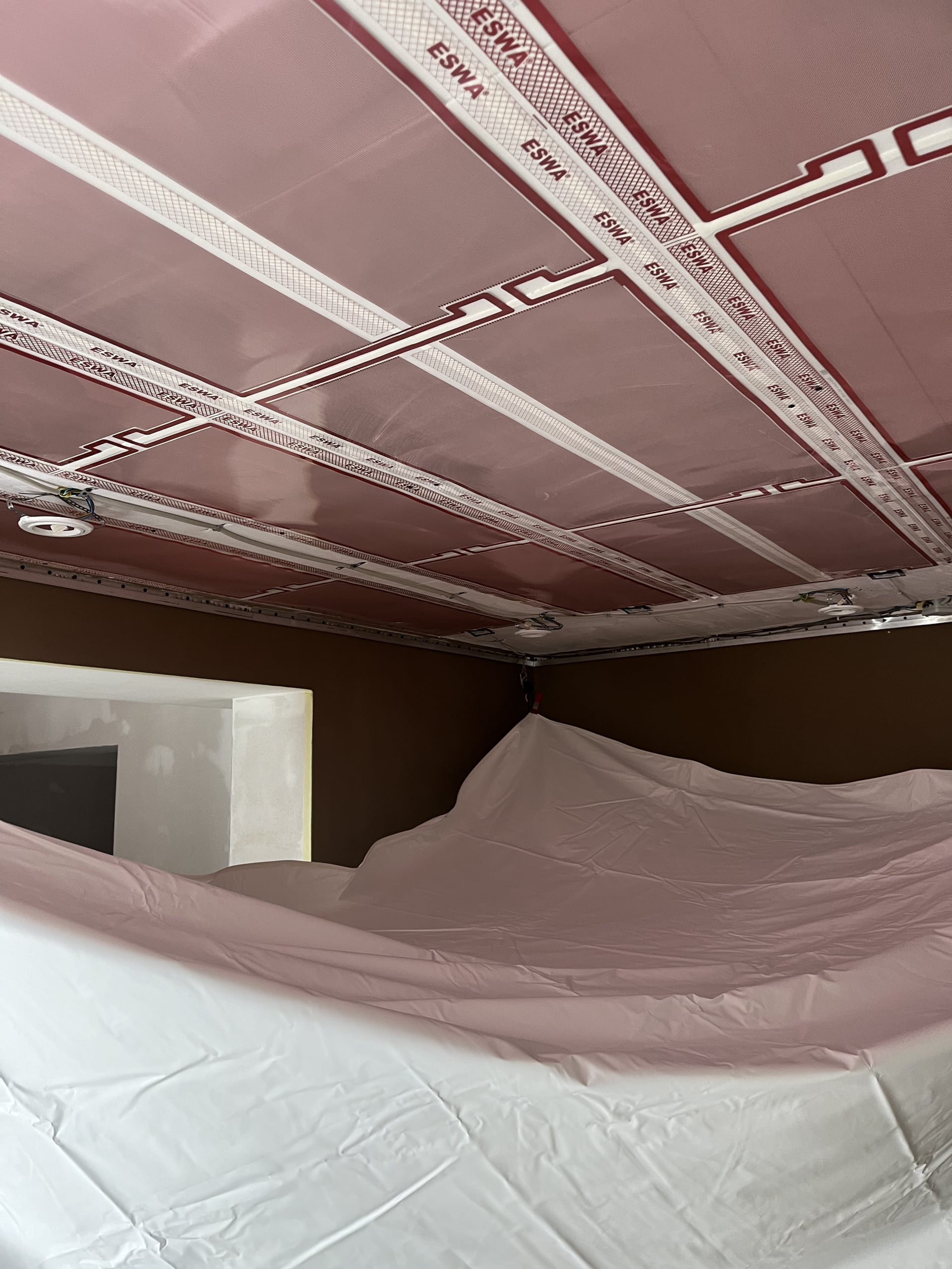 Infrarot-Heizdecke — Referenzprojekt 1